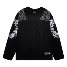 Load image into Gallery viewer, SPLINTER LONG SLEEVE WASHED BLACK