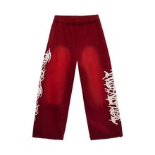 Load image into Gallery viewer, MORTAL SWEATPANTS WASHED RED