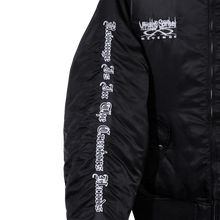 Load image into Gallery viewer, SPIRITUAL BOMBER JACKET BLACK