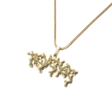 Load image into Gallery viewer, GOLD LIGHTNING LOGO PENDANT CHAIN
