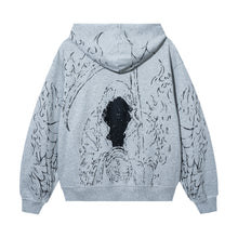 Load image into Gallery viewer, TATTOO ZIP HEATHER GREY/BLACK