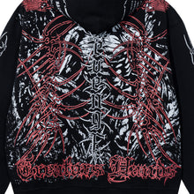 Load image into Gallery viewer, METAMORPHOSIS ZIP BLACK/RED