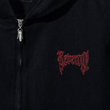 Load image into Gallery viewer, SO BELOW EMBROIDERED PATCHES JACKET BLACK
