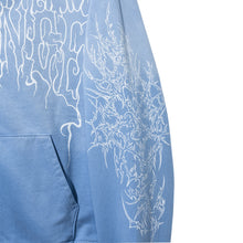 Load image into Gallery viewer, CRADLE OF BONES STUDDED ZIP WASHED BABY BLUE