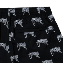 Load image into Gallery viewer, ALLOVER ARCH LOGO WATER SHORTS BLACK
