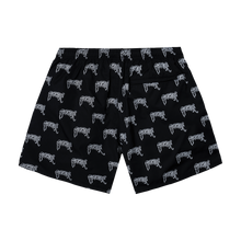 Load image into Gallery viewer, ALLOVER ARCH LOGO WATER SHORTS BLACK
