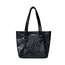 Load image into Gallery viewer, ADORNED EMBROIDERED LEATHER TOTE
