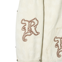 Load image into Gallery viewer, DISTRESSED R CARPENTER WORK JACKET CREAM