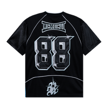 Load image into Gallery viewer, BLITZ FOOTBALL JERSEY BLACK/BLUE