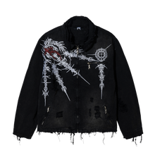 Load image into Gallery viewer, SIGIL WORK JACKET THRASHED BLACK