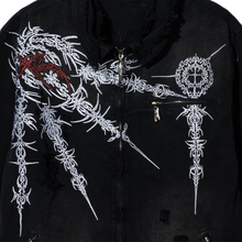 Load image into Gallery viewer, SIGIL WORK JACKET THRASHED BLACK