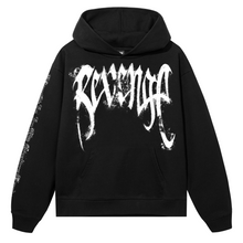 Load image into Gallery viewer, ST.MICHAEL HOODIE BLACK/WHITE