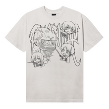 Load image into Gallery viewer, TITAN ARCH LOGO TEE CEMENT/BLACK