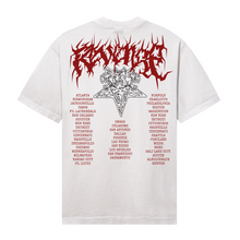 Load image into Gallery viewer, METAL TOUR TEE CEMENT/RED
