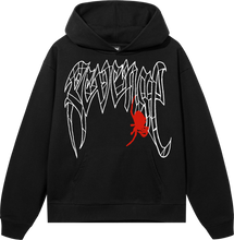 Load image into Gallery viewer, SPIDER ARCH HOODIE BLACK/RED