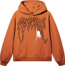 Load image into Gallery viewer, SPIDER ARCH HOODIE ORANGE/WHITE