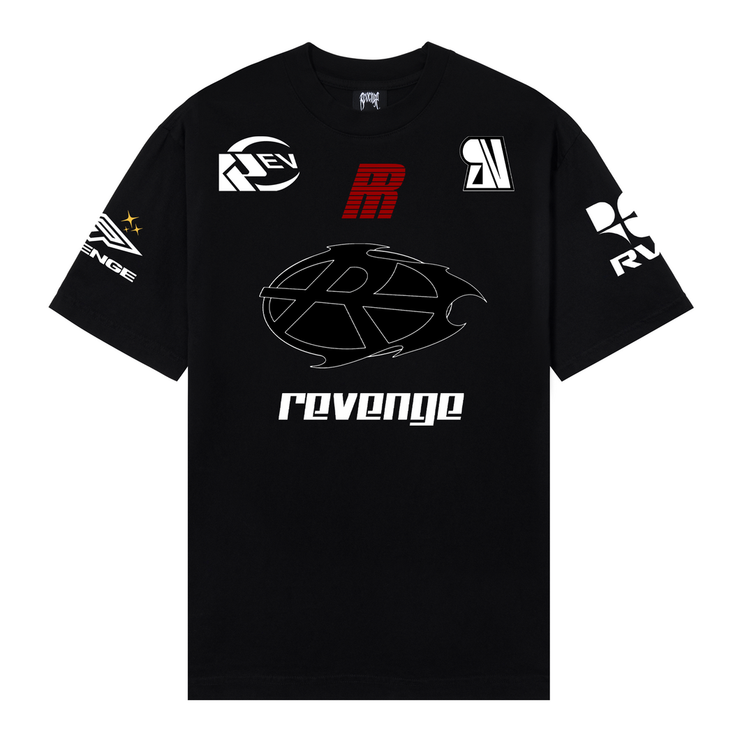 RACER PATCH TEE BLACK