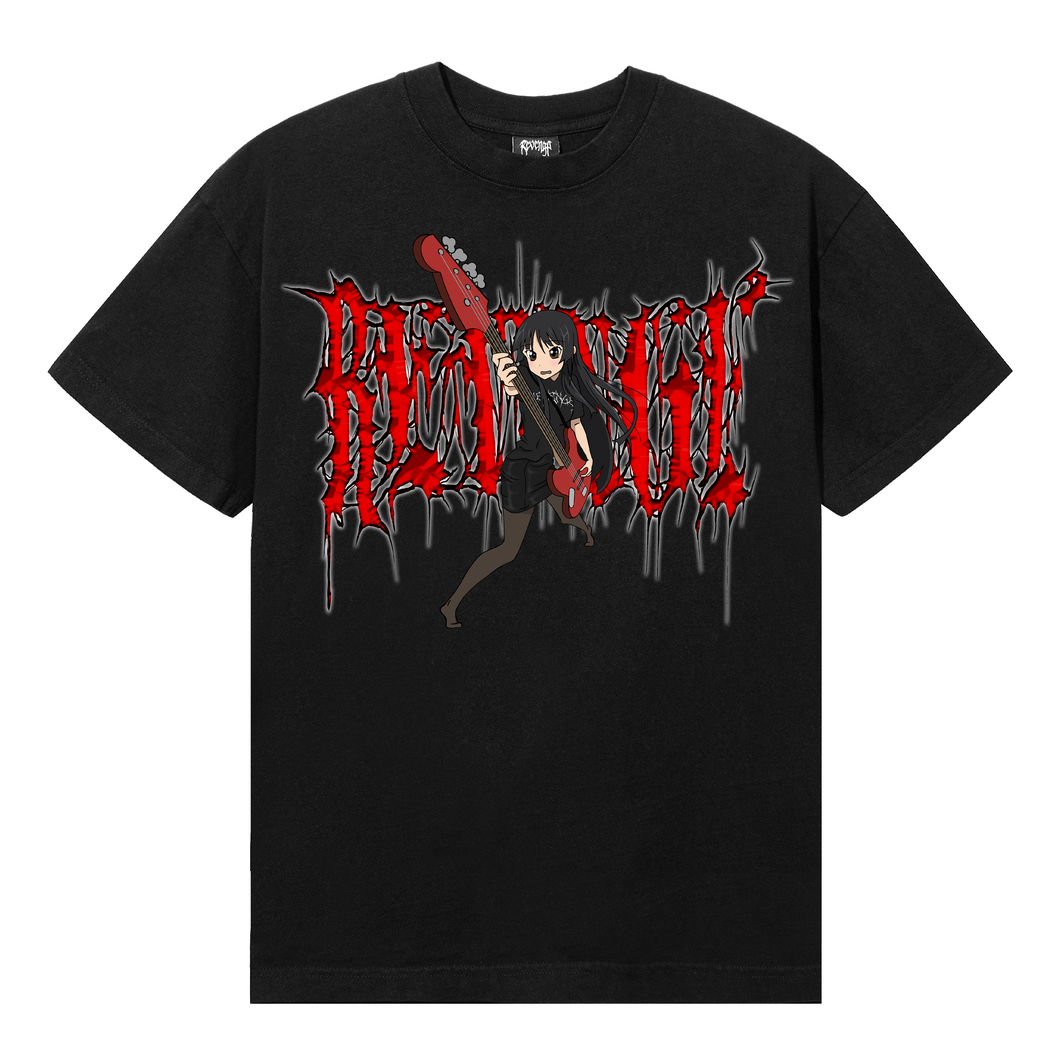 ANIME GIRL TEE BLACK