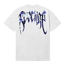 Load image into Gallery viewer, ARCH LOGO TEE WHITE/BLUE CAMO
