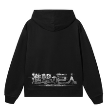 Load image into Gallery viewer, ATTACK ON TITAN ARCH LOGO HOODIE BLACK
