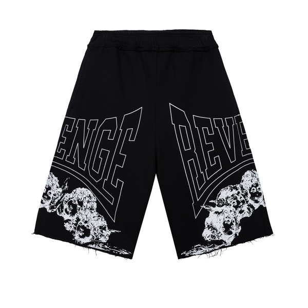 GUARDIAN ANGEL SWEATSHORTS WASHED BLACK