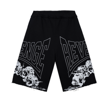 Load image into Gallery viewer, GUARDIAN ANGEL SWEATSHORTS WASHED BLACK
