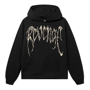 BONES HOODIE BLACK