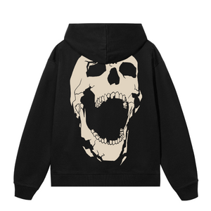 BONES HOODIE BLACK