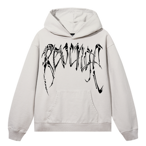 BONES HOODIE CEMENT