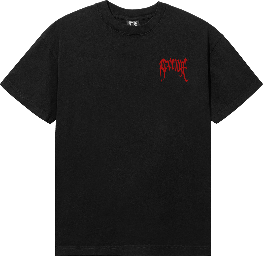 ARCH LOGO TEE BLACK/RED