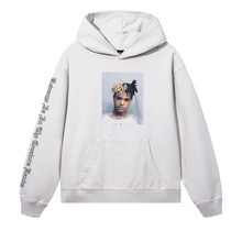 Load image into Gallery viewer, X MUGSHOT HOODIE CEMENT
