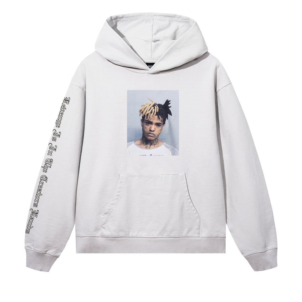 X MUGSHOT HOODIE CEMENT