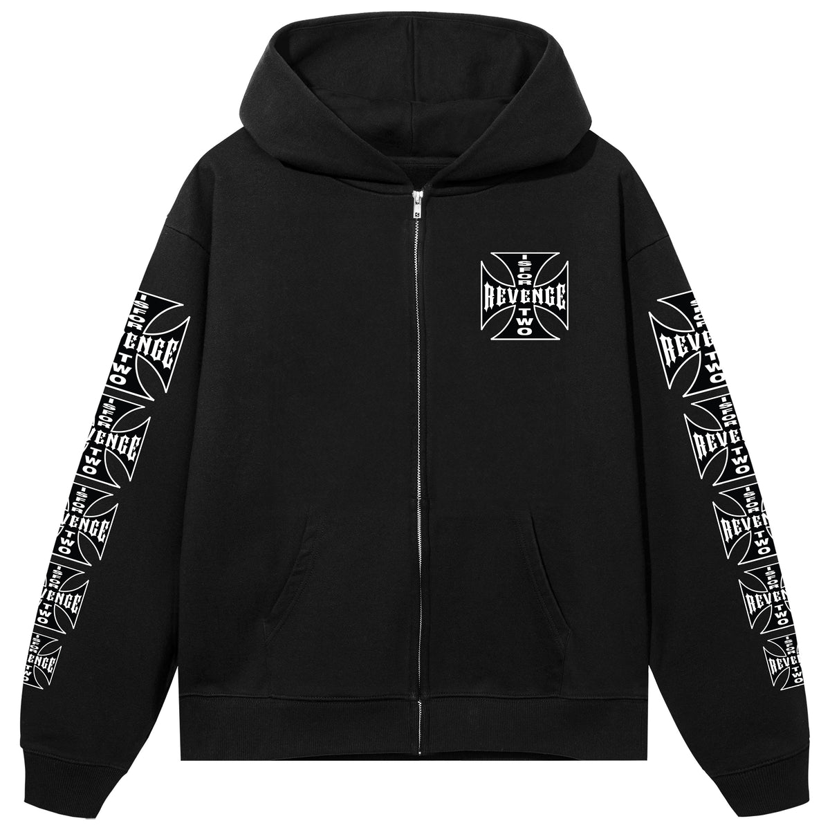 CHOPPER ZIP BLACK/WHITE