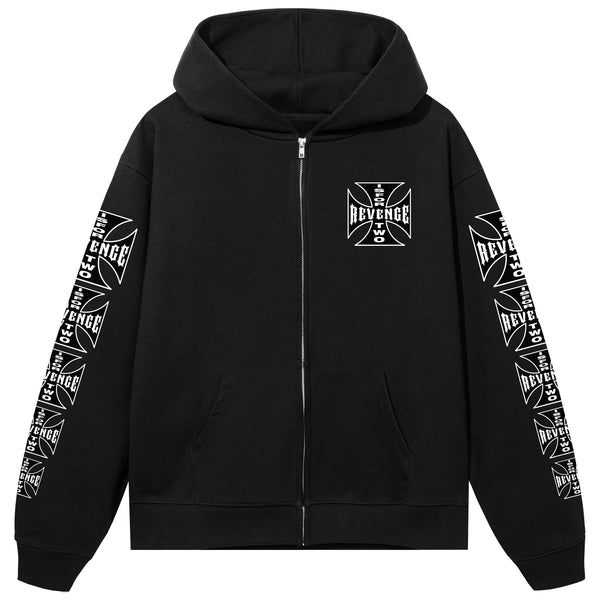 CHOPPER ZIP BLACK/WHITE