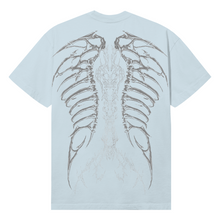 Load image into Gallery viewer, CRADLE OF BONES TEE BABY BLUE/GREY
