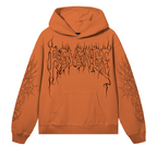 CRADLE OF BONES HOODIE ORANGE/BLACK