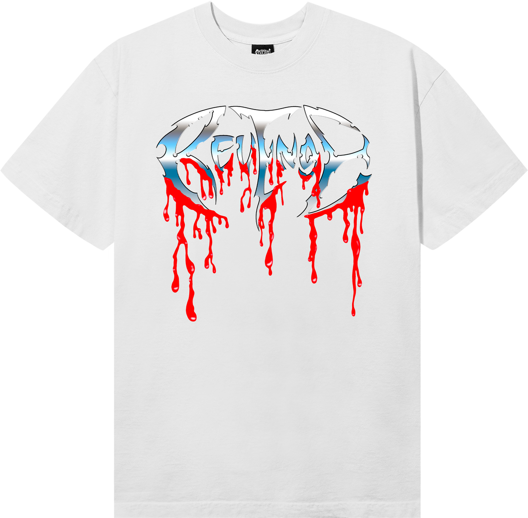 BLOODSOAKED TEE WHITE