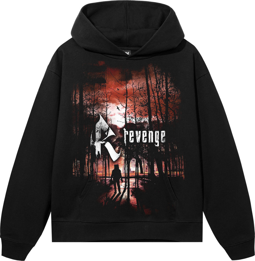 PLAGUE HOODIE BLACK