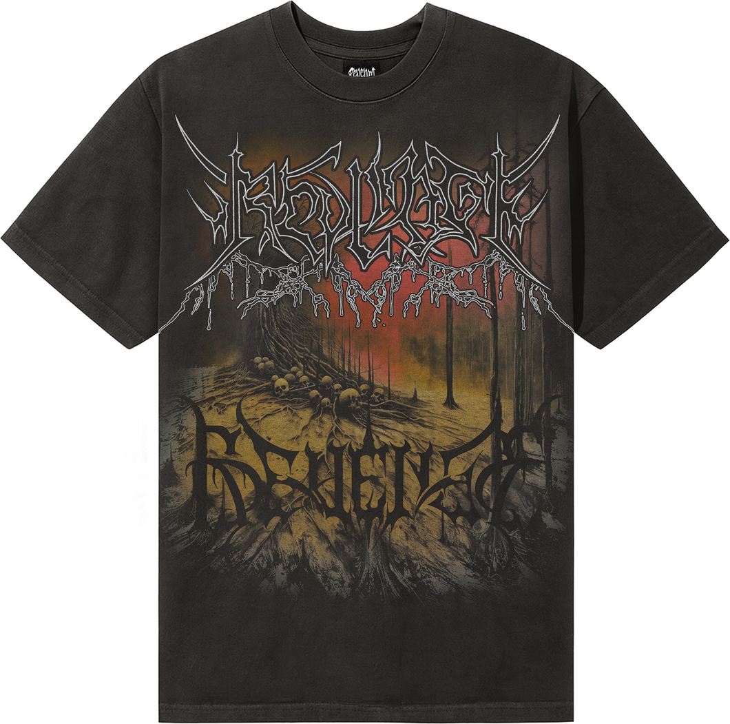 FOREST TEE VINTAGE BLACK