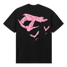 Load image into Gallery viewer, DOVE TEE BLACK/PINK

