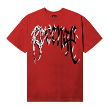 Load image into Gallery viewer, DOVE TEE RED/BLACK
