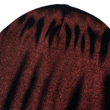 Load image into Gallery viewer, BLUR BEANIE BLACK/RED

