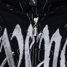 Load image into Gallery viewer, SPIDER WEB ZIP BLACK/SILVER

