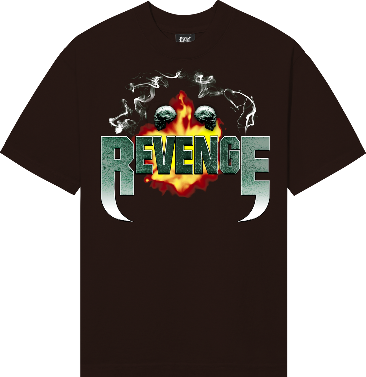 EXPLOSION TEE CHOCOLATE BROWN Revenge Official