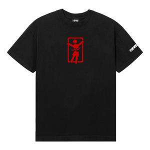 NICE DRESS TEE BLACK/RED