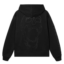 Load image into Gallery viewer, GLITTER ARCH LOGO ZIP BLACK
