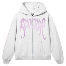 Load image into Gallery viewer, VVS ARCH LOGO ZIP WHITE/PINK
