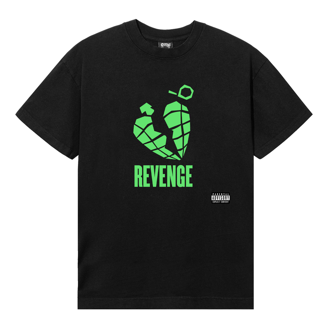 NO LOVE LOST TEE BLACK