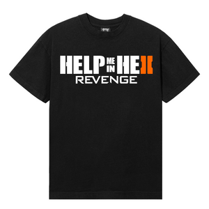 SPLITSCREEN TEE BLACK