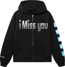 Load image into Gallery viewer, iMissyou ZIP BLACK
